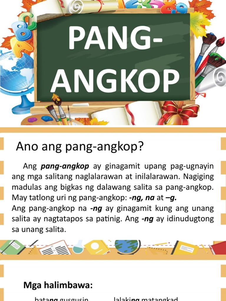 Pang Angkop | PDF