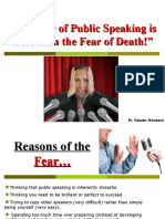 Fear of Public Speaking