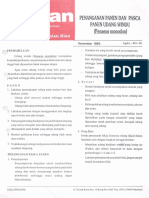 Penanganan Panen Dan Pasca Panen Udg Windu PDF