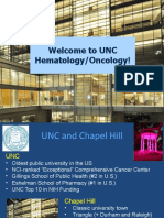 Welcome To UNC Hematology/Oncology!