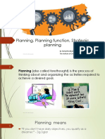 6 Planning; Planning function, Strategic planning