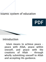 Islamic System of Education