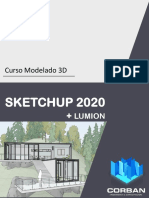 Temario de Sketchup 2020 + Lumion