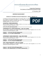 Examination Department The Institute of Chartered Accountants of India