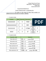 Taller de Matemáticas P-R - L Mayo 25-29