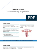 MIOMATOSIS UTERINA CLINICA Y DX