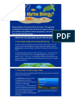 Marine Biology