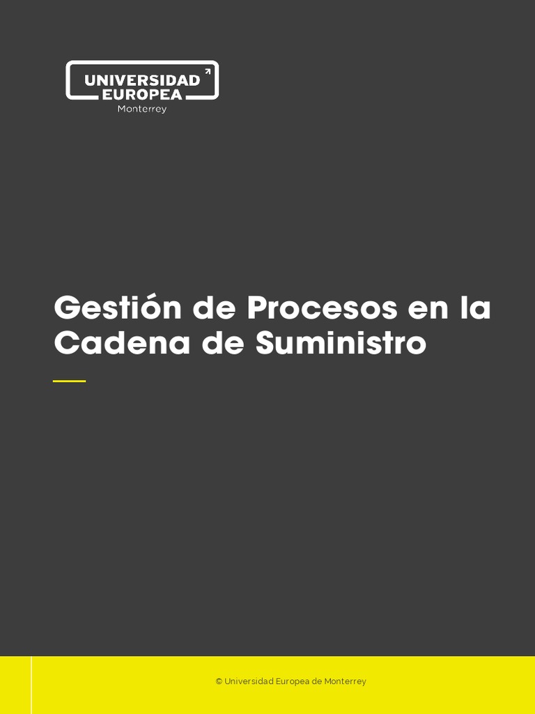 Clase 2 - Gestión de Procesos en La Cadena de Suministro | PDF ...