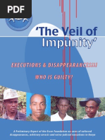 Oscar Foundation Veil of Impunity 2008