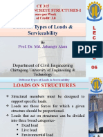 06 Different Types of Loads & Serviceability