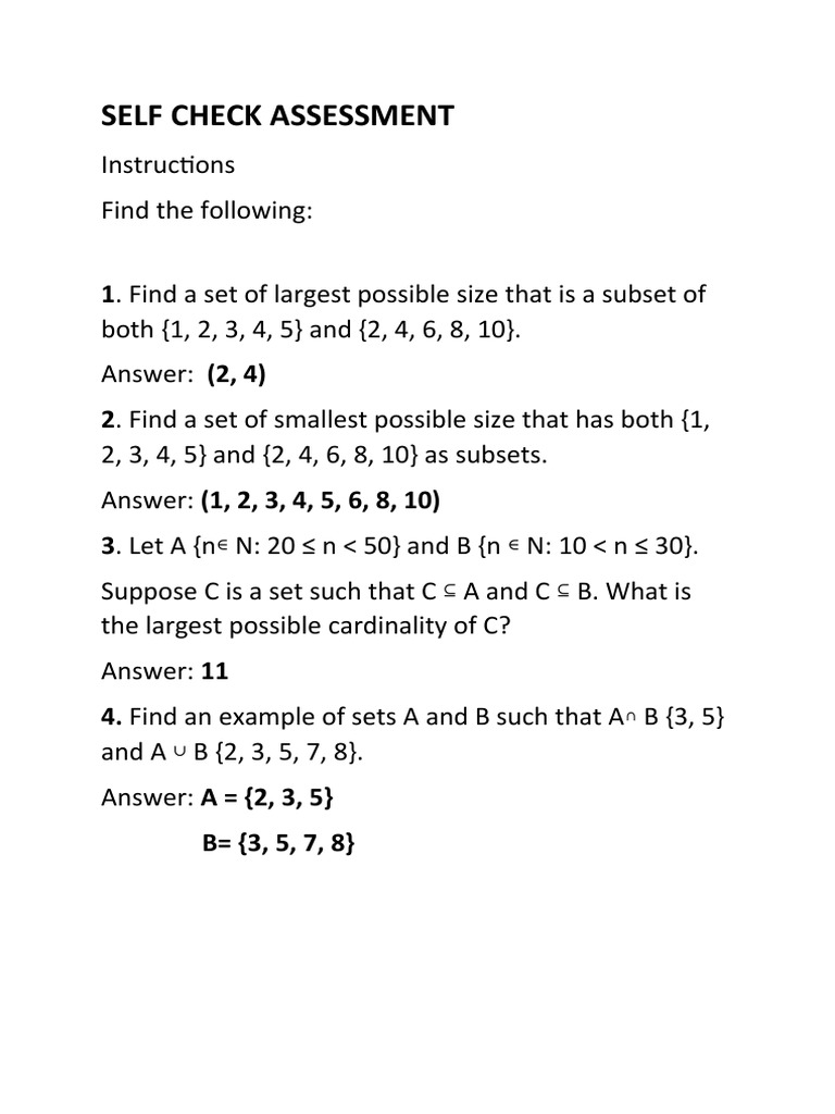 Math Assessment | PDF