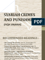 Intro To Islamic Criminal Law