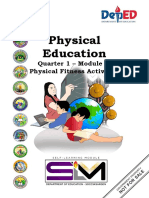 Physical Education: Quarter 1 - Module 2: Physical Fitness Activities