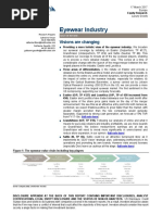 Eyewear Industry: Visions Are Changing
