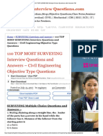 SURVEYING Multiple Choice Questions With Answers PDF