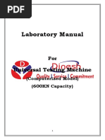 Universal Testing Machine-Computersied Lab Manual