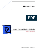Apple Cinema - Display - 20 LCD Service Manual