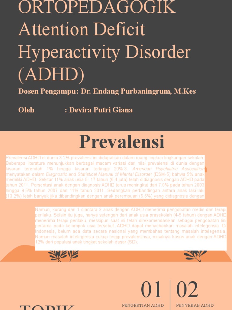 Ortopedagogik Adhd Pdf