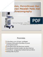 Perawatan, Pemeriksaan Masalah USG