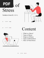 Types of Stress: Turdalieva Daria HL 2-19 A