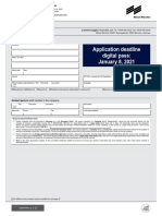 BAU ONLINE Application Form