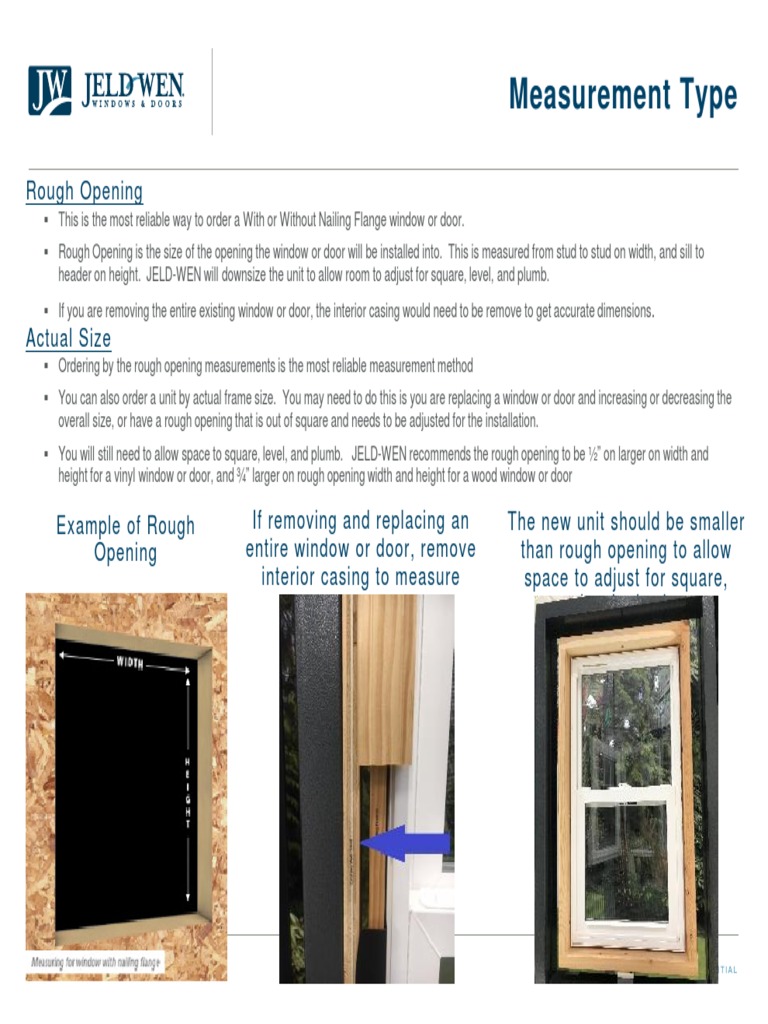 Window Measurement21212 | PDF