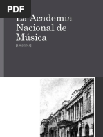 5 La Academia Nacional de Música