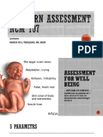 Assessing Newborns: APGAR Scoring, Respiratory Distress Scales, Ballard Gestational Age Criteria