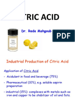 Practical Production of Citric Acid