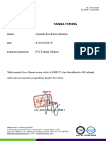 Tanda Terima Ananda Esa Putra Sunarto PDF