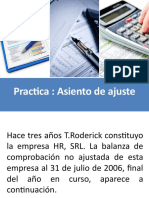 Practica Asiento Ajuste en El Curso