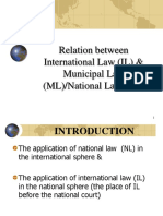 Week 2 Relation - Between International - Law and Municipal Law