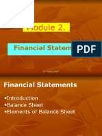 MA 2.1-Financial Statement