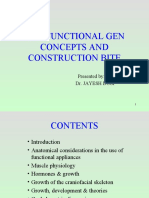 Myofunctional Gen Concepts and Construction Bite