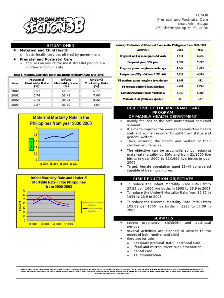 Prenatal and Postnatal Care | PDF | Childbirth | Postpartum Period