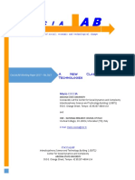 A New Classification of Technologies: Mario COCCIA