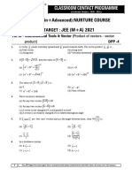 mathematical tools and vector dpp 4