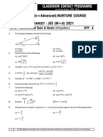 Mathematical Tools and Vector DPP 8