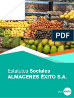 Estatutos Sociales Almacenes Grupo Exito 2020