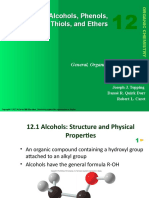 Chapter 12 - Alcohols, Phenols, Thiols and Ethers - Textbook Powerpoints