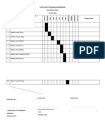 Carta Gantt Pelaksanaan Program Olahraga 1M1S Tahun 2020