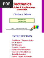 Schuler Electronics Instructor CH11 Oscillators