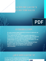 Aplicacion de Las Tics en El Sector Salud