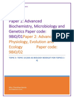 Edexcel B A Level Biology 2015 Topics 5-10 Revision Notes PDF