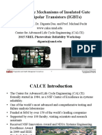 Failure Mechanisms of Insulated Gate Bipolar Transistors (Igbts)