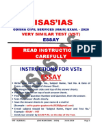 Essay - VST - Ii PDF