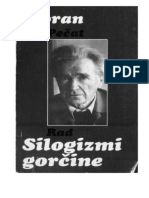 Emil Cioran - Silogizmi Gorcine