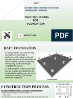 Structure Details FOR Foundation: Practical Architectural Training-Fun Begins (For Interns and Freshers)