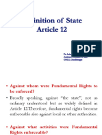 Fundamental Rights Enforced Against Local and Other Authorities