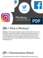 Phishing: Demonstration and Countermeasures